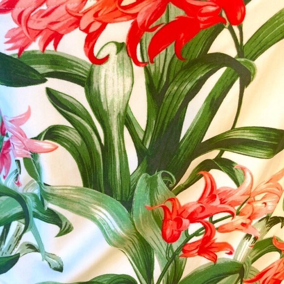 Catalina SZ 3X Tropical Halter One Piece Figure Flattering Swimsuit Beach Travel - Picture 6 of 6